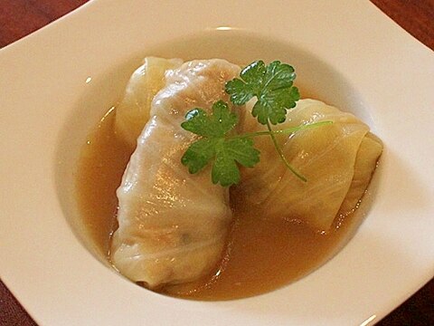 ミニサイズの和風ロールキャベツ レシピ 作り方 By ネコの手 楽天レシピ ミニサイズの和風ロールキャベツ レシピ 作り方 By ネコの手 楽天レシピ